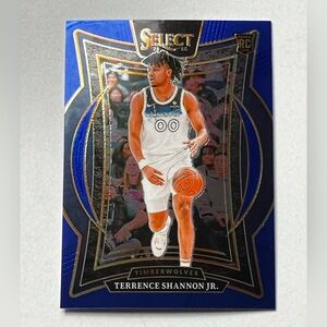 2024-25 Panini Select Concourse Blue rookie Terrence Shannon Jr Timberwolves 78